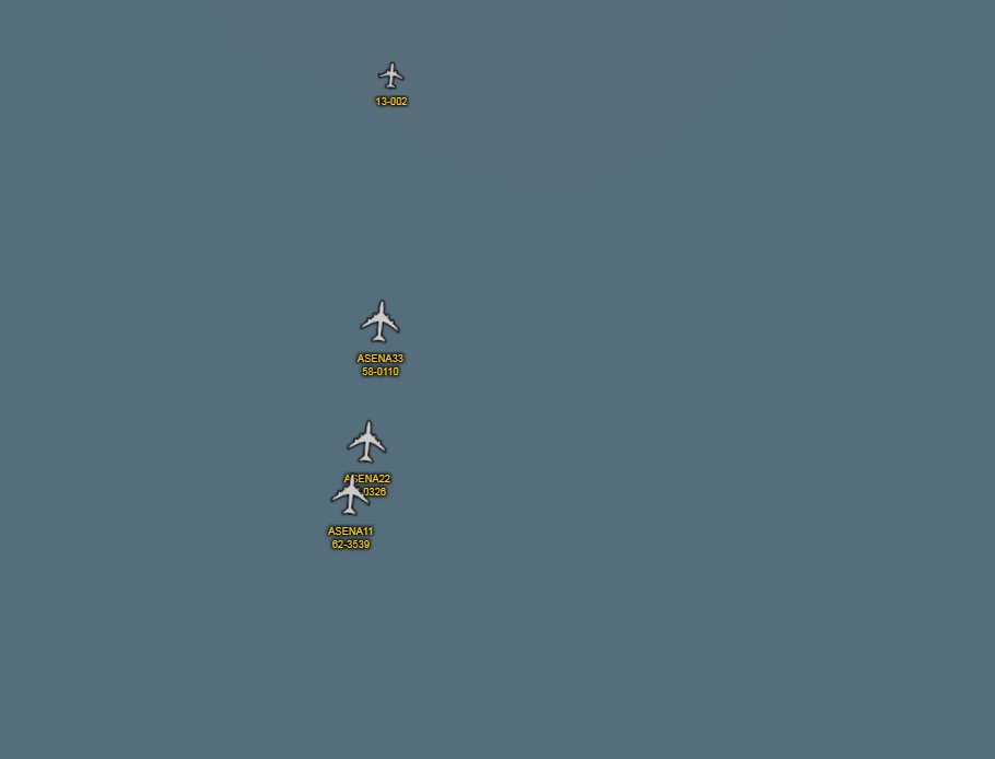 Three Turkish AF tankers and Turkish AF AWACS west of Cyprus, ahead of two C130 back from Libya