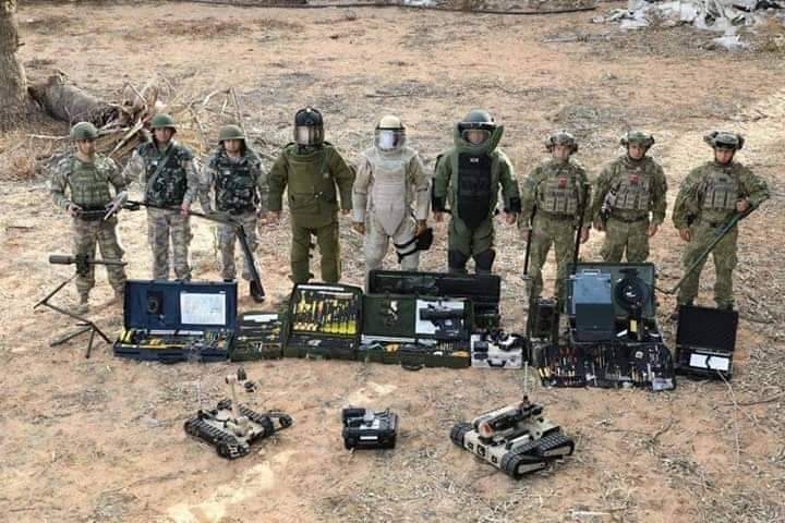 Official Turkish disarming team has been dispatched to Tripoli to help GNA force's  disarm booby-traps 