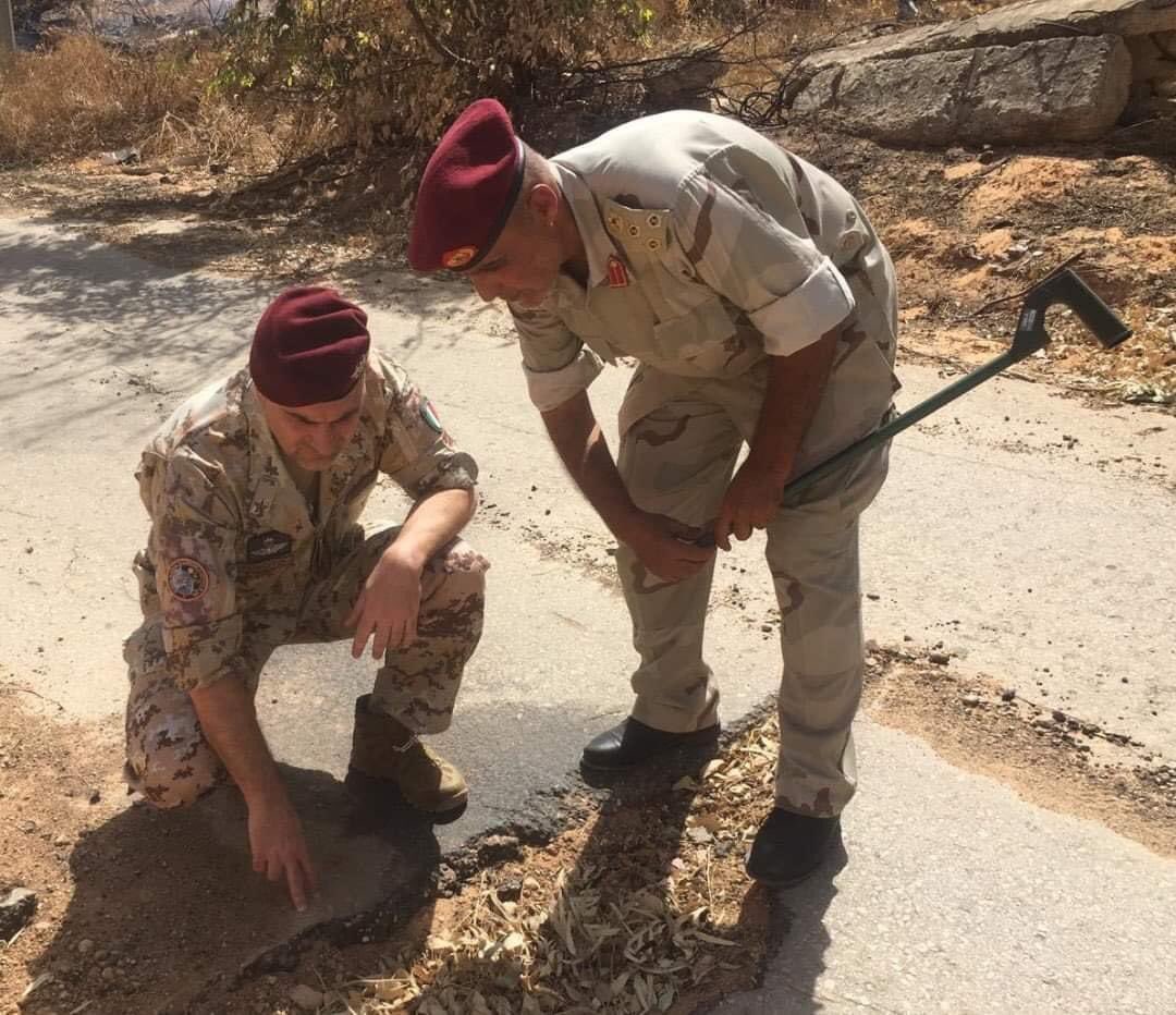The Italians helping demining in Tripoli
