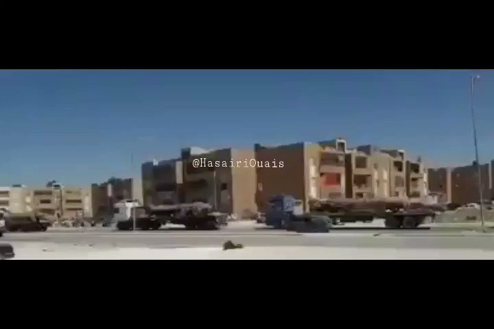A convoy full of big missiles has left for Sirte 
