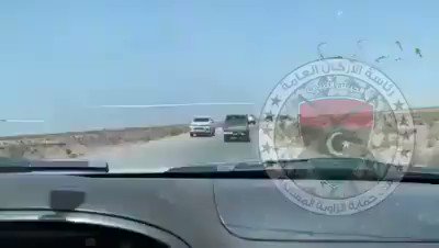 New Turkish equipment ( previously seen in Tripoli ) heading to Sirte, as part of the reinforcement sent by GNA forces to Sirte's frontline
