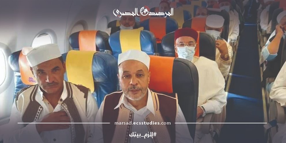 Libya tribes delegation on his way to Egypt