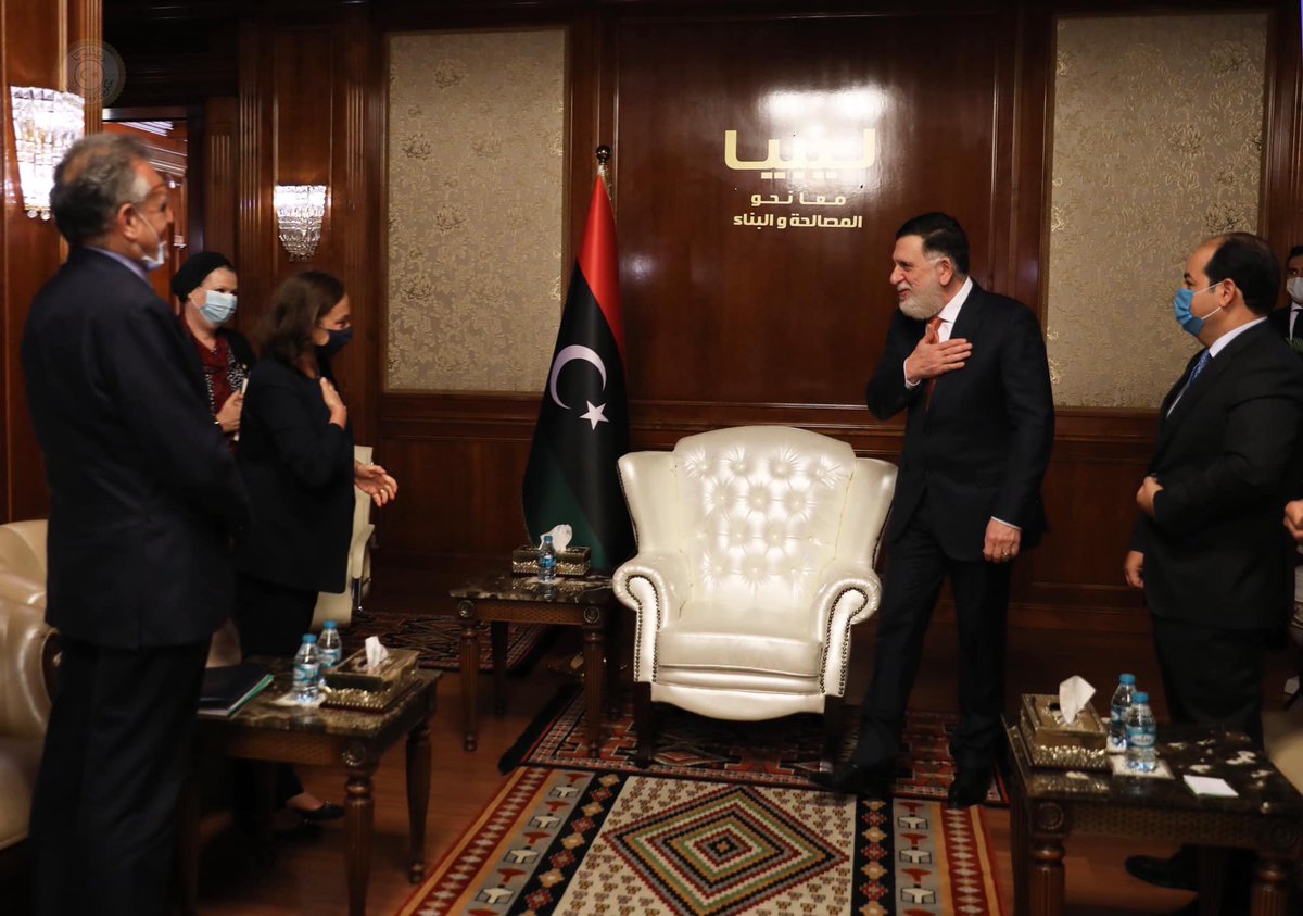 GNA President Sarraj met with Italian Interior Minister