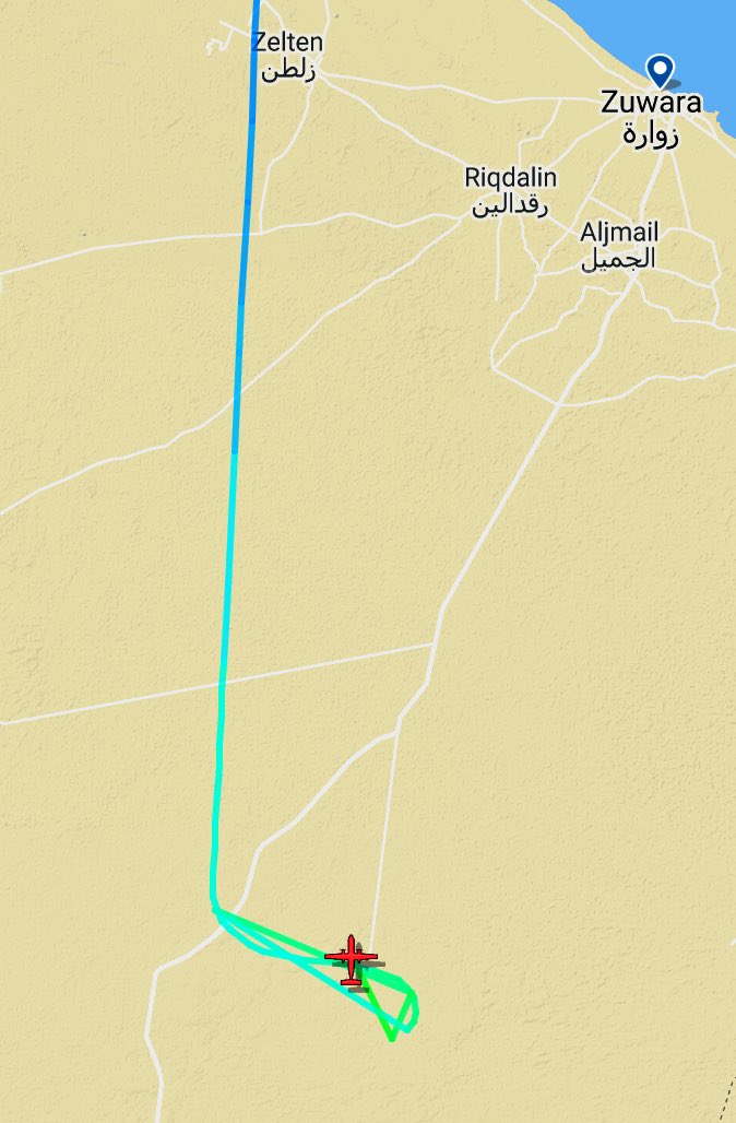 Back to Al Watiya AFB second day in a row: Turkish Air Force's Erkilet based 222nd Squadron's Lockheed C130 Hercules 711468 turboprop transport plane flew from Konya AFB to 'TurAFB' Al Watiya in Nuqat al Khams Tripolitania. This is the 30th TurAF flight to Libya in last 2months