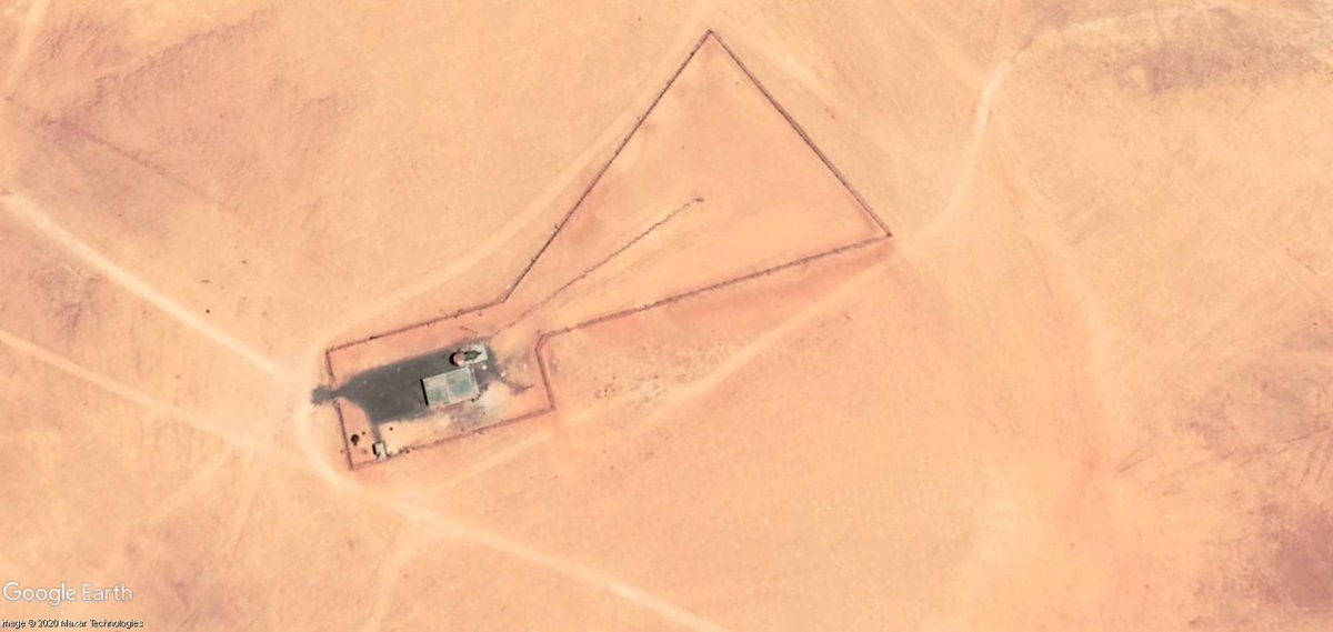 New Google Earth imagery of Jufrah AB in Libya, confirming Russia presence. 1 Su-24, also new radar installations