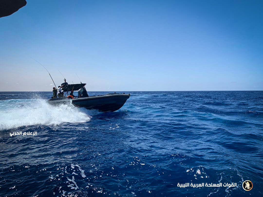 LNA photos of its maritime patrols in the Gulf of Sidra, specifically off coast of Sirte, Ras Lanuf & Brega