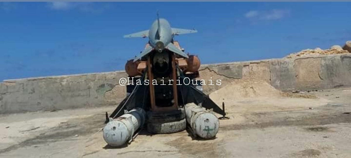 Close pictures showing P15-Termit anti-ship missile that was tested today in Tobruk