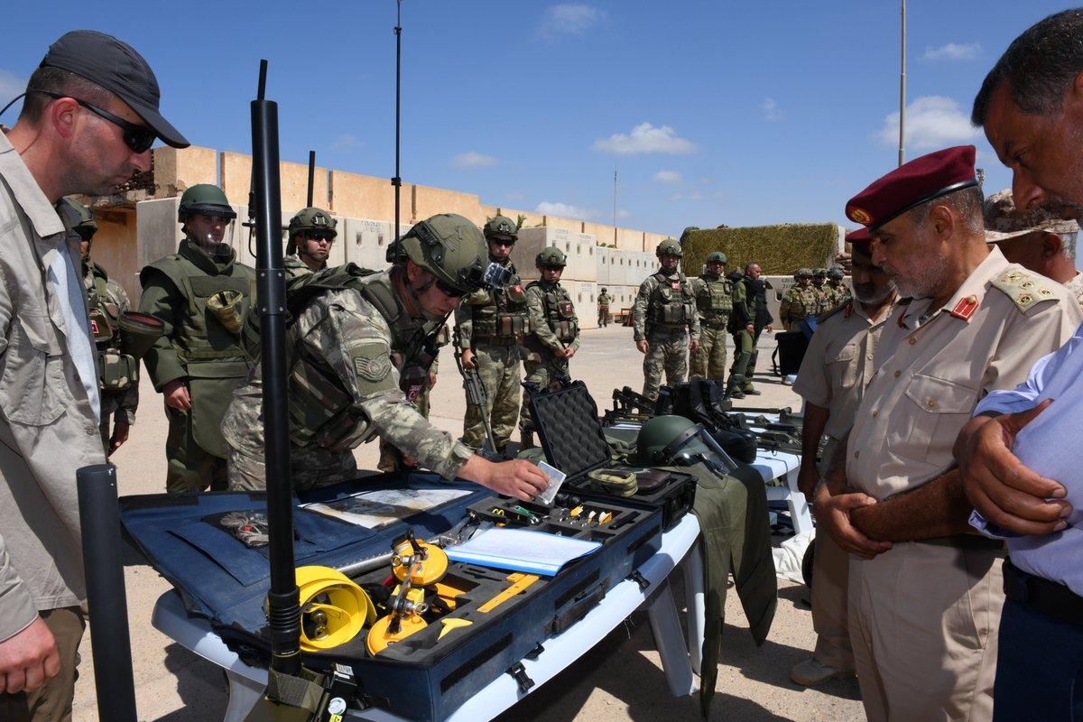 Turkey initiated EOD training program for GNA at the Military and Security Training and Cooperation Center in Tripoli