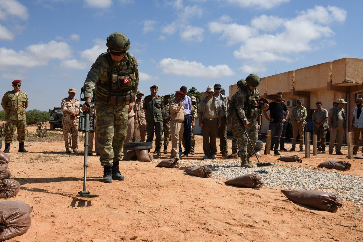 Turkey initiated EOD training program for GNA at the Military and Security Training and Cooperation Center in Tripoli