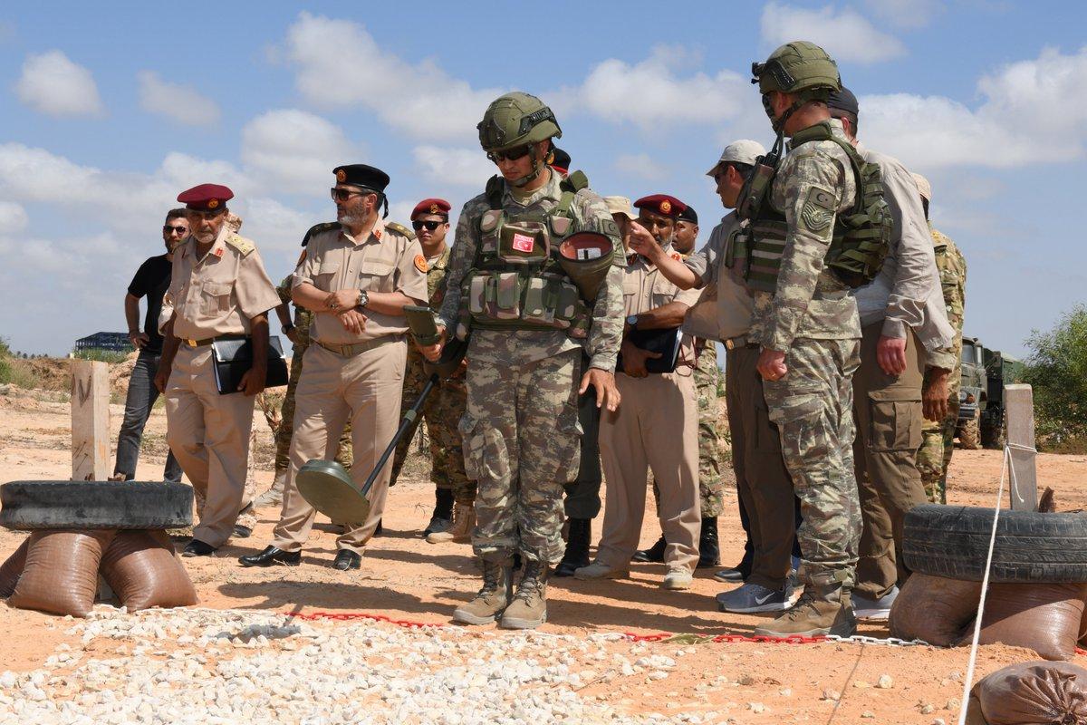 Turkey initiated EOD training program for GNA at the Military and Security Training and Cooperation Center in Tripoli