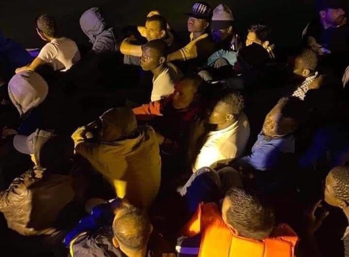 Coast Guard rescues 20 migrants after their boat broke down east of Milletah, western Libya