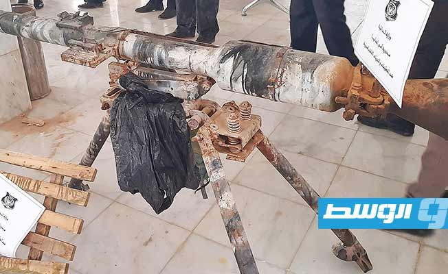 Military weapons and ammunition seized during Ajdabiya raid 