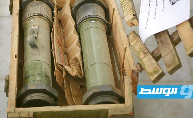 Military weapons and ammunition seized during Ajdabiya raid 