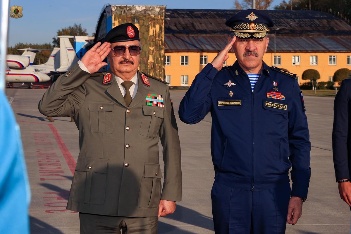 Libyan army commander Khalifa Haftar arrives in Moscow on official visit.Russia’s Deputy Minister of Defense Yunus-bek Yevkurov was present upon his arrival