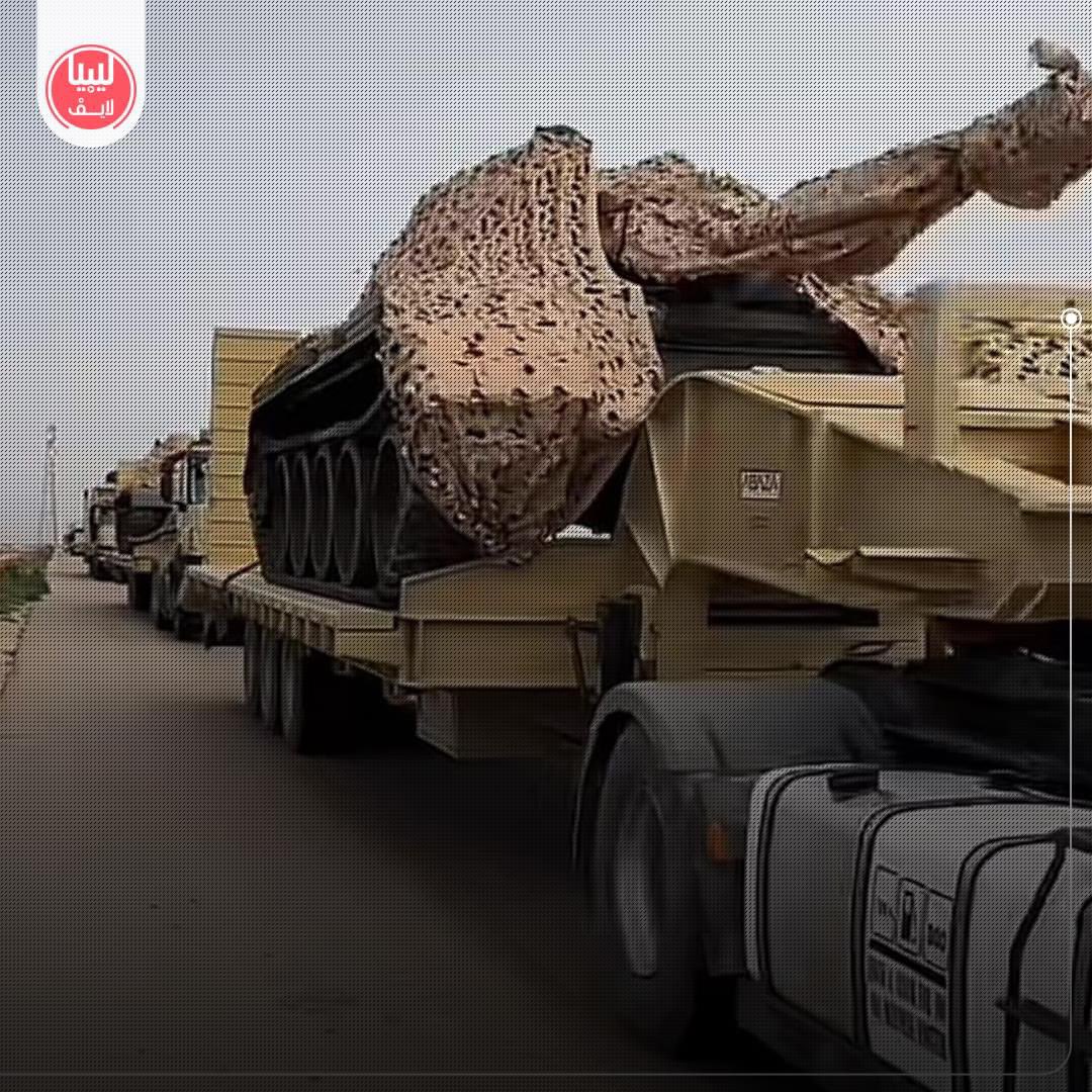 Between military exercise and a new major ground attack on Tripoli forces rumors, Haftar militias' large reinforcement goes to the Sirte line. It's claimed that Russian tanks landed at the port of Tobruk are also being sent to Sirte. Some Libyans say these reinforcements are related to military exercises. However, pro-Hafter Libyans are chanting slogans for a war against Tripoli, which they hope will start on 17 February