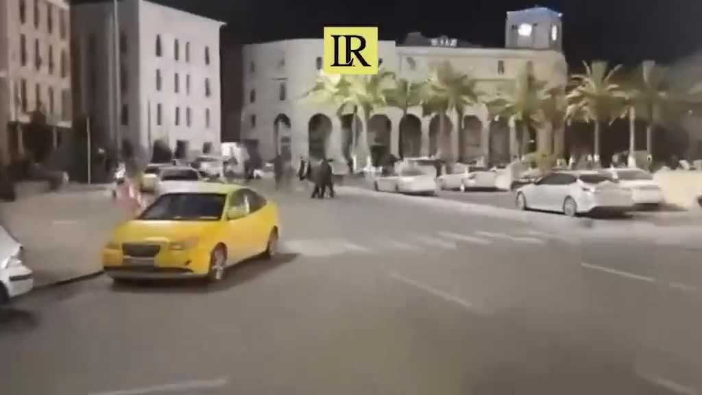 Protestors flood Tripoli’s main square in anti-government rally
