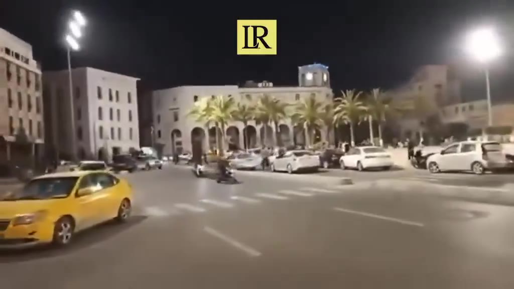 Protestors flood Tripoli’s main square in anti-government rally