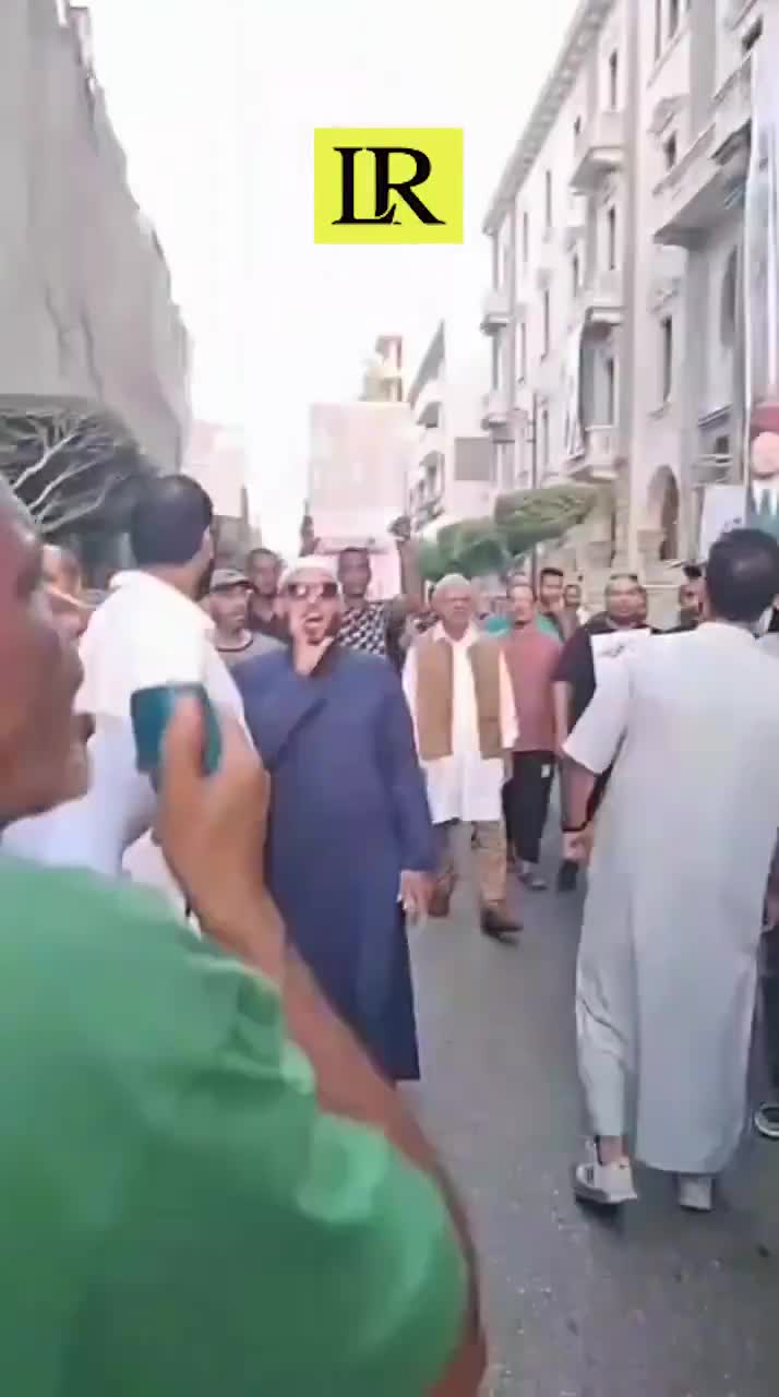 Anti- government protests in Libyan Capital, Tripoli