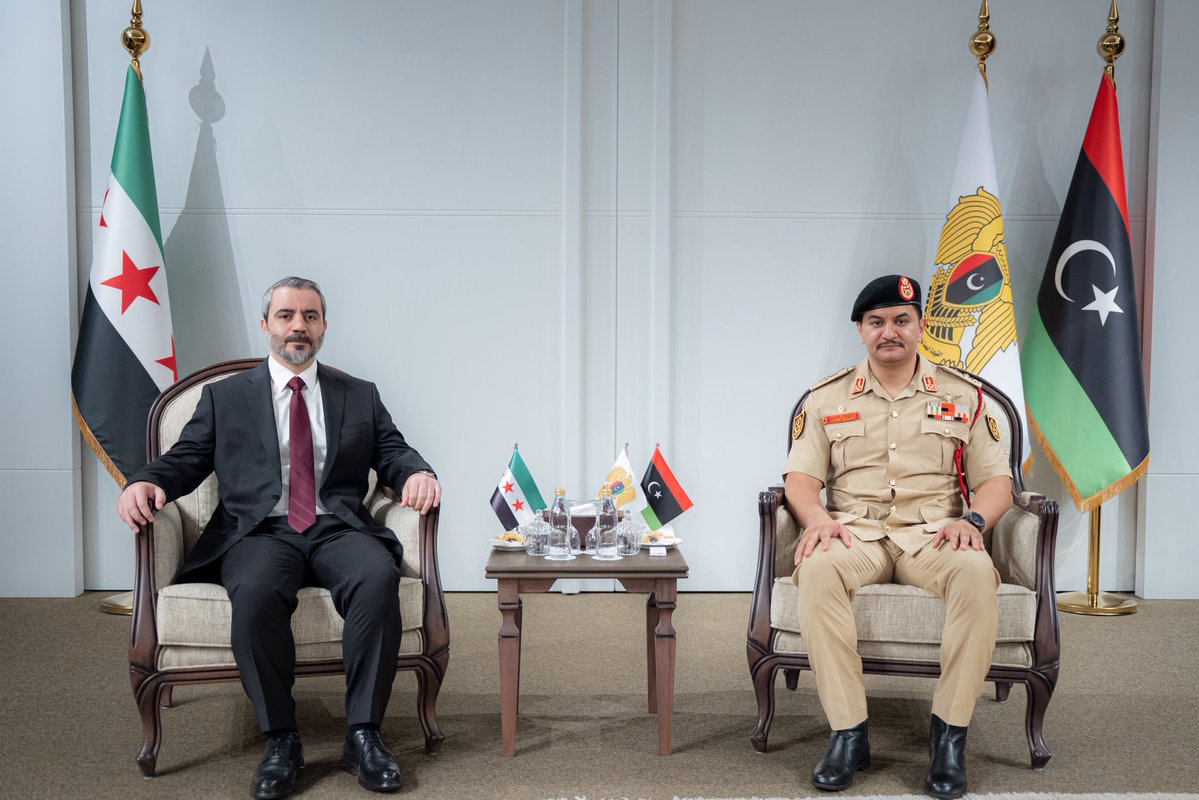 Şaibani ve Saddam Haftar, Benghazi'de görüşme yaptılar