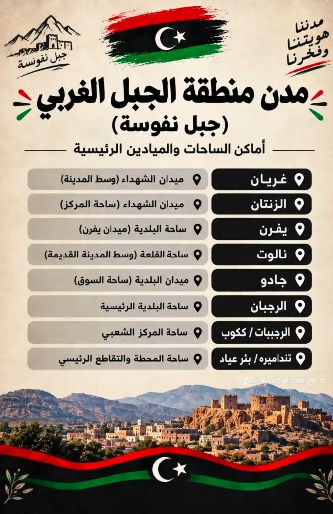 Student protests announced in Libya Libyan students are calling for nationwide protests tomorrow (October 28), demanding an end to persistent power cuts, economic hardships, 15 years of insecurity and a date for presidential and parliamentary elections
